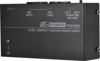 Microphone Power Supply Phantom 48V 12V