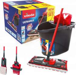 MOP VILEDA BUCKET FLAT SQUEEZER ON