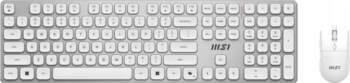 MSI FORGE K210 Wireless Combo White