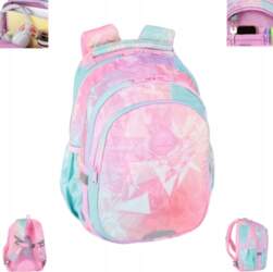 MULTI-CHAMBER SCHOOL BACKPACK COMFORTABLE ADJUSTABLE COOLPACK