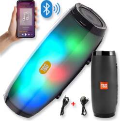 PORTABLE BLUETOOTH SPEAKER SMART WIRELESS BLACK