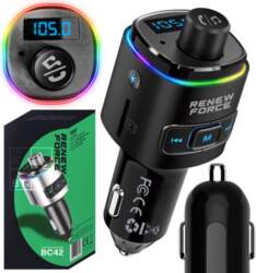 Renew Force Car FM Bluetooth Transmitter