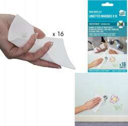Set of 16 magic cloths
