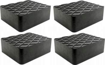 SET OF 4PCS RUBBER BRICK CUBE