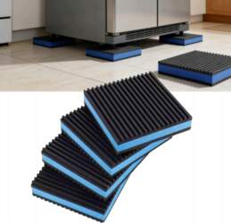 SET OF 4PCS RUBBER BRICK CUBE