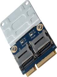 Universal Adapter Mpcie to 2 Mini