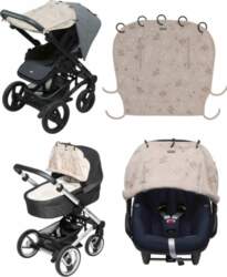 Universal wind shield for stroller and