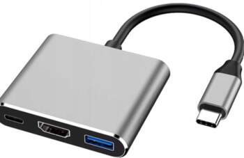 USB C 3in1 Type C 3