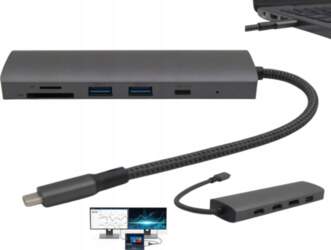 USB-C Hub Docking Station for 2