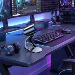 USB Microphone Gaming Streaming Dynamic Mic