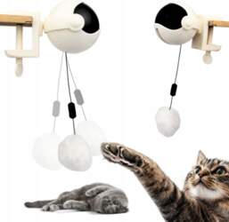Yoka INTERACTIVE CAT TOY with Drawstring