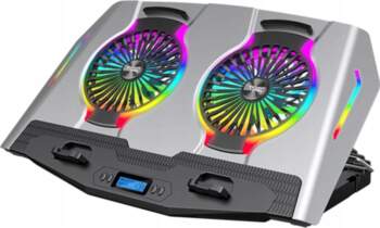 2 Fans USB Cooler Cooling Stand