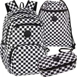 3-piece set for class 4-8 backpack