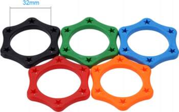 5 Pcs Rubber Wireless Handheld Microphone