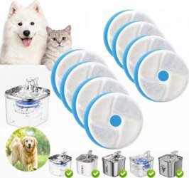 8PCS FILTER FOR DOG CAT DRINKER