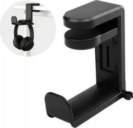 ADJUSTABLE TABLE CLAMP FOR HEADPHONE STAND