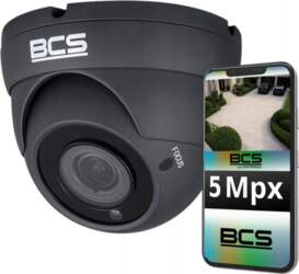 Analog dome camera monitoring AHD 5Mpx