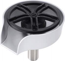 Automatic Glass Flush, Rotating Cup Pad