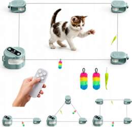 Bedee AUTOMATIC CAT TOY INTERACTIVE TREADMILL