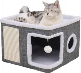 CAT BED BUNK BURROW FOLDING FOR