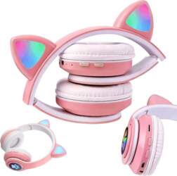CAT EARS BLUETOOTH 5.0 PINK
