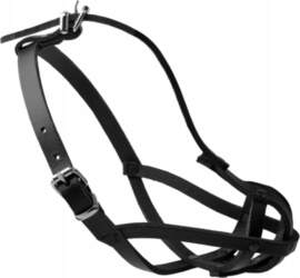 Dino Leather muzzle 11 Doberman Large