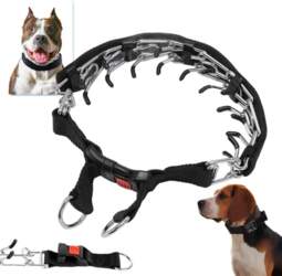 Dog Training Collar with Adjustable Spike
