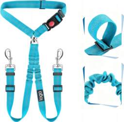 DOUBLE ADJUSTABLE leash for two dogs