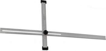 EDMA measuring ruler with protractor (Ref
