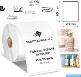 ELECTRONICA 4U Adhesive Labels Replacement for