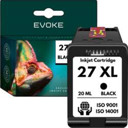 EVOKE Printer ink HP 27 black