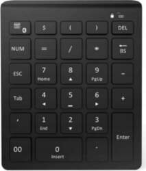 Extended bluetooth numeric keypad