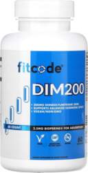 Fitcode, DIM200, diindolylmethane (DIM), 200 mg