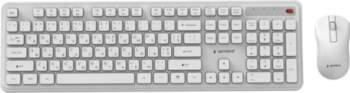 GEMBIRD WIRELESS KEYBOARD SET MOUSE WHITE