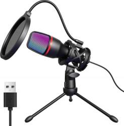 Hoppac USB PC Gaming Microphone with