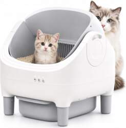 INTELLIGENT AUTOMATIC CAT LITTER BOX WITH