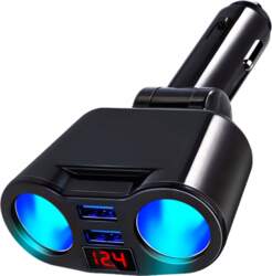 Interlook Cigarette Lighter Socket Splitter 2x