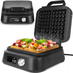 Maltec WAFFLE MAKER LARGE WAFFLE TEMPERATURE