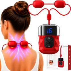 MAXTECH Neck Massager Wireless EMS Electrostimulator