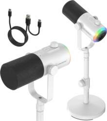 MICROPHONE FOR COMPUTER USB-C XLR LED
