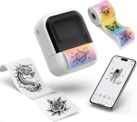 Mini Bluetooth Label Printer Portable Label