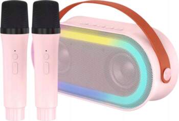 Mini Karaoke Machine With 2 Wireless