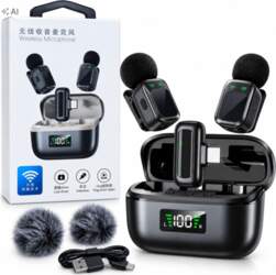 Mini Wireless Microphone 2x Tie USB-C