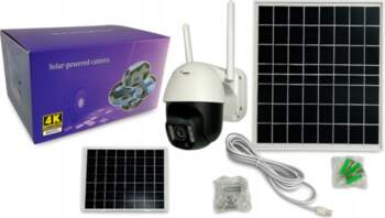 Modern 4K Solar Powered WiFi Camera