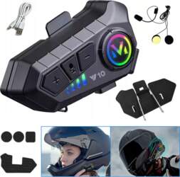 MOTORCYCLE INTERCOM BLUETOOTH Y10 UNIVERSAL WITH