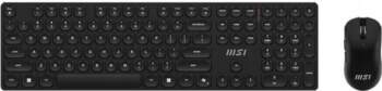 MSI FORGE K210 Wireless Combo Black