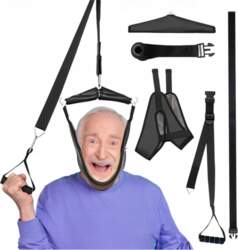 NECK TRACTION DEVICE FOR PULLING OUT