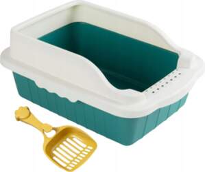 Open Top Cat Litter Box Bedpan