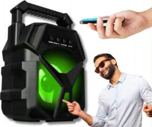 PartyTech WIRELESS BLUETOOTH SPEAKER WITH FM