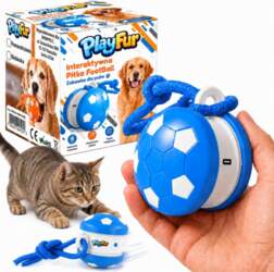 PlayFur INTERACTIVE ESCAPING CAT BALL CAT